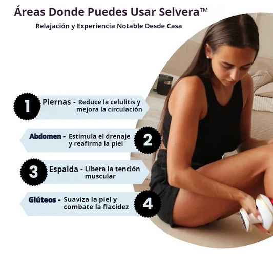 Masajeador Corporal con Calor y Vibración