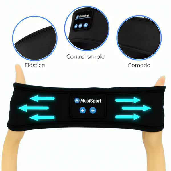 FocusTrain™ - Bandana con audífonos